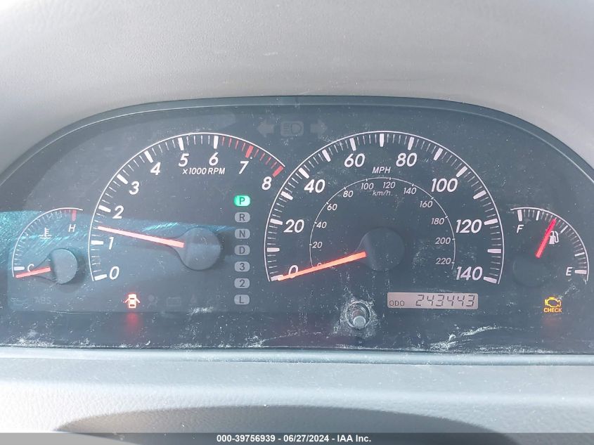 2005 Toyota Camry Le VIN: 4T1BE30K55U434150 Lot: 39756939