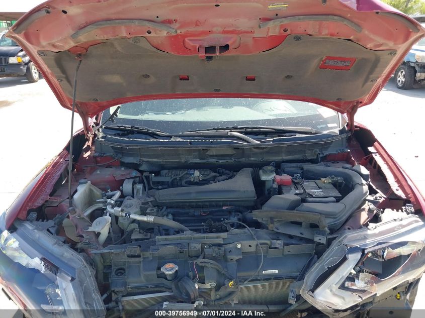 2018 Nissan Rogue Sv VIN: 5N1AT2MT7JC805422 Lot: 39756949