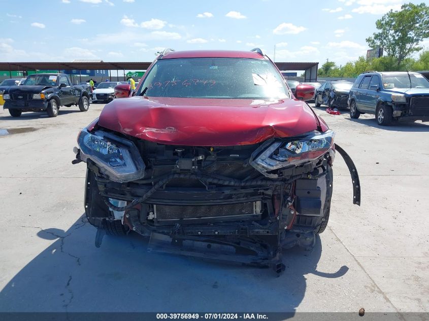 2018 Nissan Rogue Sv VIN: 5N1AT2MT7JC805422 Lot: 39756949