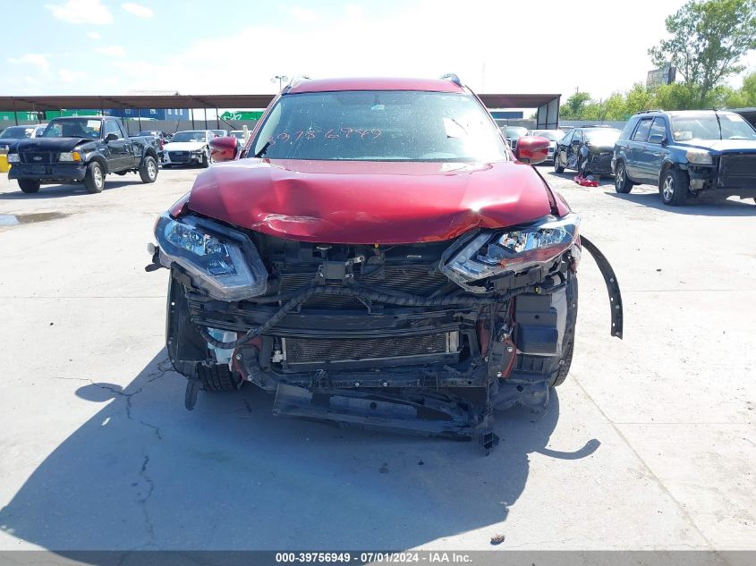 2018 Nissan Rogue Sv VIN: 5N1AT2MT7JC805422 Lot: 39756949