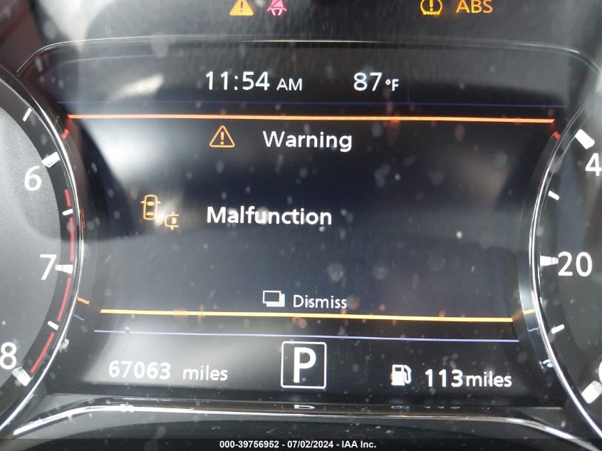 2020 Infiniti Qx80 Limited Awd VIN: JN8AZ2NE2L9250550 Lot: 39756952