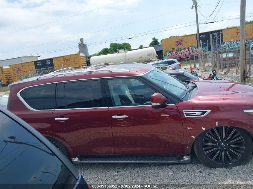 2020 Infiniti Qx80 Limited Awd VIN: JN8AZ2NE2L9250550 Lot: 39756952