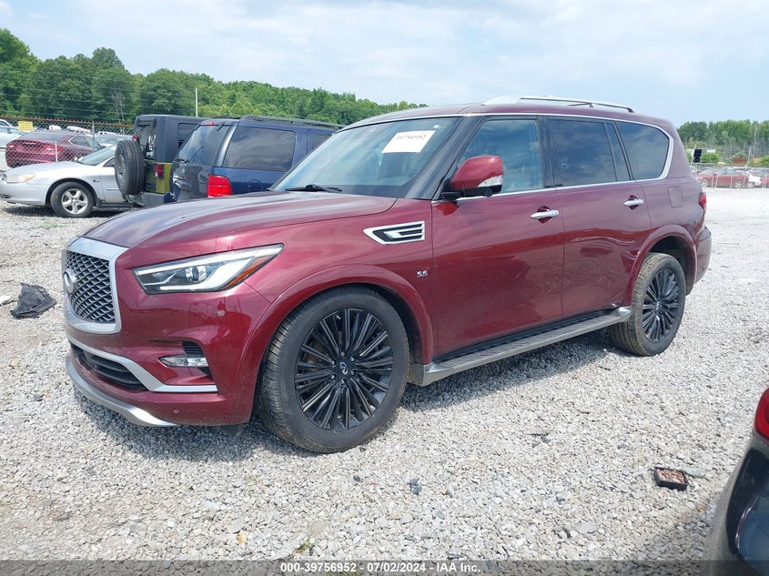 2020 Infiniti Qx80 Limited Awd VIN: JN8AZ2NE2L9250550 Lot: 39756952