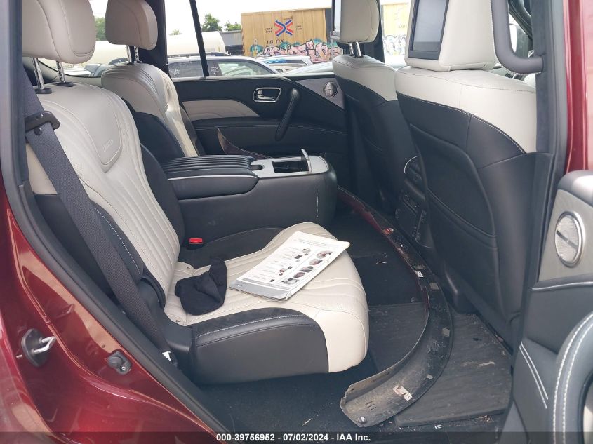 2020 Infiniti Qx80 Limited Awd VIN: JN8AZ2NE2L9250550 Lot: 39756952