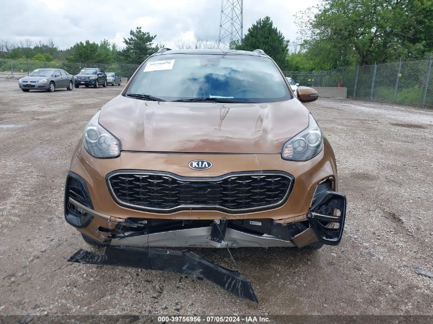 2020 Kia Sportage S VIN: KNDP6CAC7L7736310 Lot: 39756956