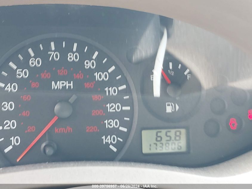 2007 Ford Focus S/Se/Ses VIN: 1FAFP34N27W200596 Lot: 39756957