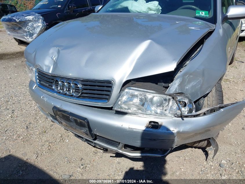 1999 Audi A4 2.8 VIN: WAUED28D4XA227139 Lot: 39756961