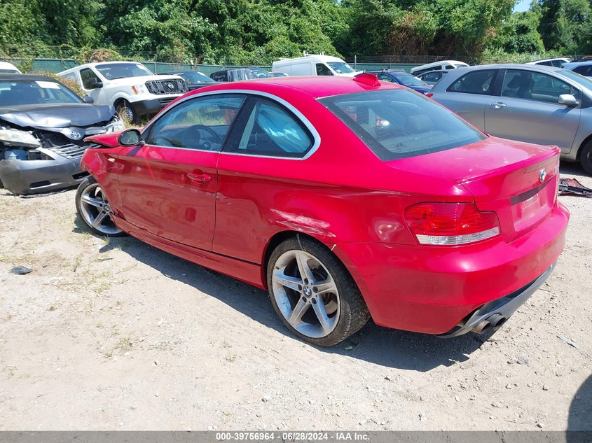 2008 BMW 135 I VIN: WBAUC73518VF22935 Lot: 39756964