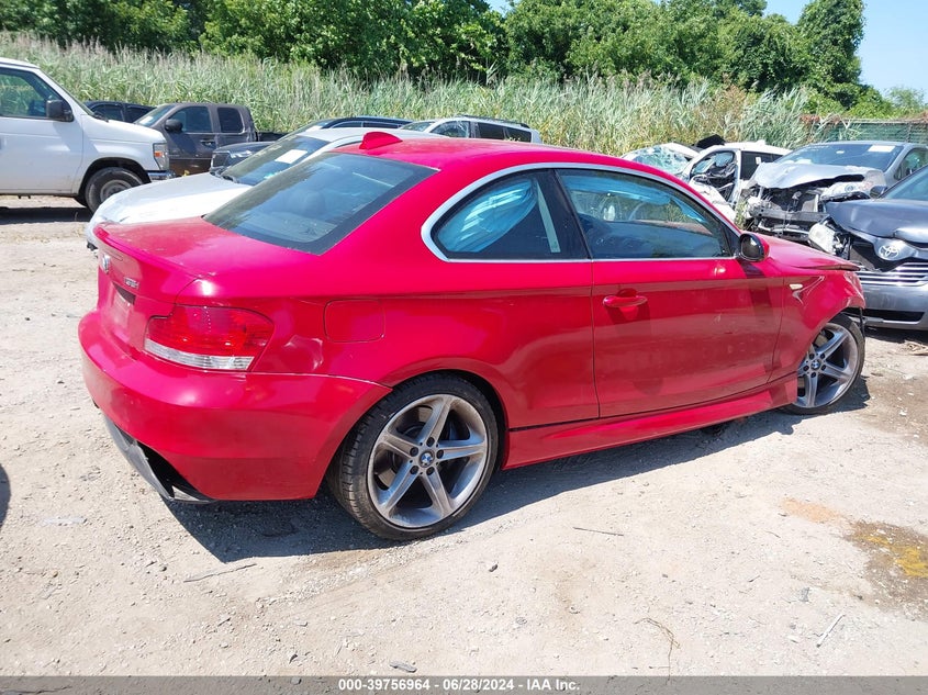 2008 BMW 135 I VIN: WBAUC73518VF22935 Lot: 39756964