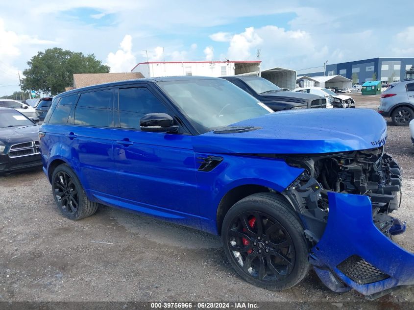 2022 Land Rover Range Rover Sport Hse Dynamic VIN: SALWR2SE8NA218475 Lot: 39756966