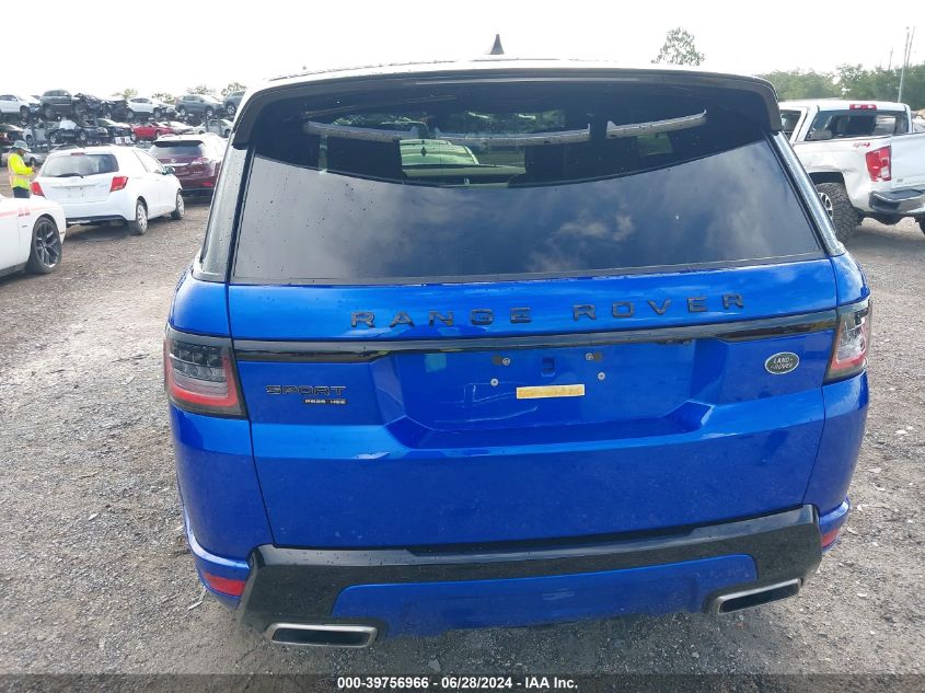 2022 Land Rover Range Rover Sport Hse Dynamic VIN: SALWR2SE8NA218475 Lot: 39756966