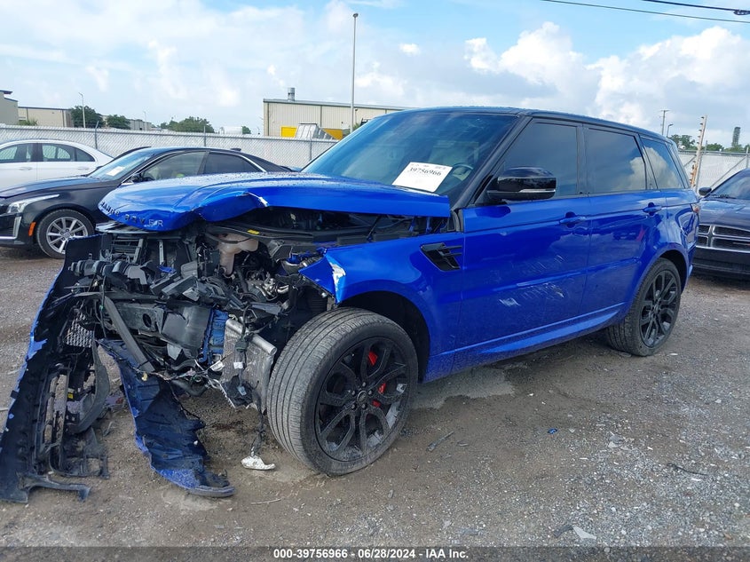 2022 LAND ROVER RANGE ROVER SPORT HSE DYNAMIC VIN: SALWR2SE8NA218475