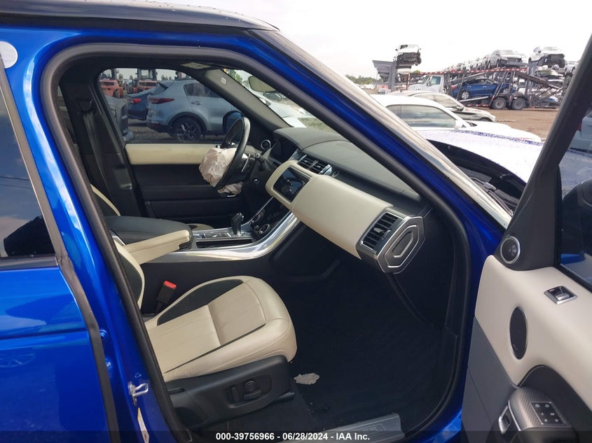2022 LAND ROVER RANGE ROVER SPORT HSE DYNAMIC VIN: SALWR2SE8NA218475