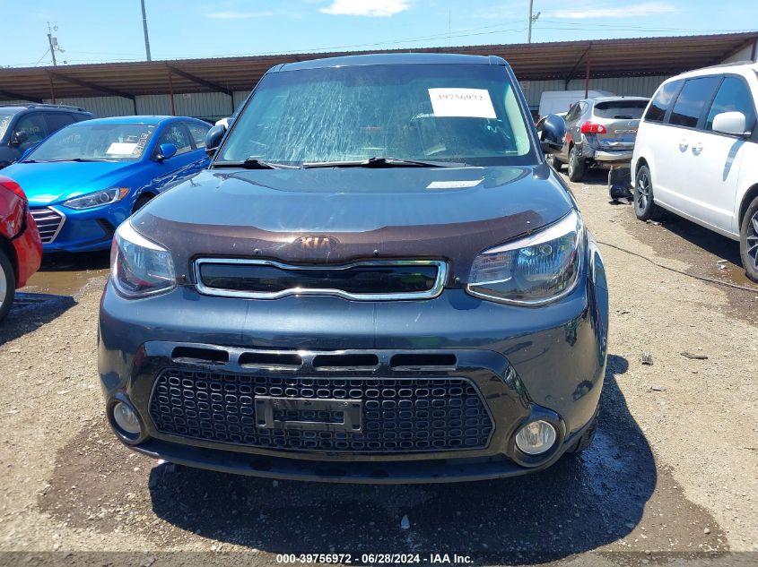 2016 Kia Soul + VIN: KNDJP3A55G7380983 Lot: 39756972