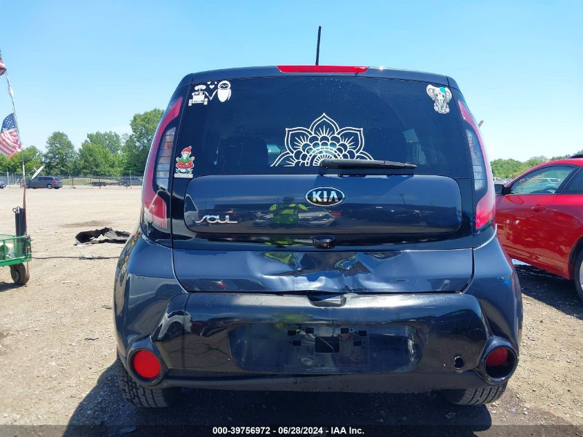 2016 Kia Soul + VIN: KNDJP3A55G7380983 Lot: 39756972