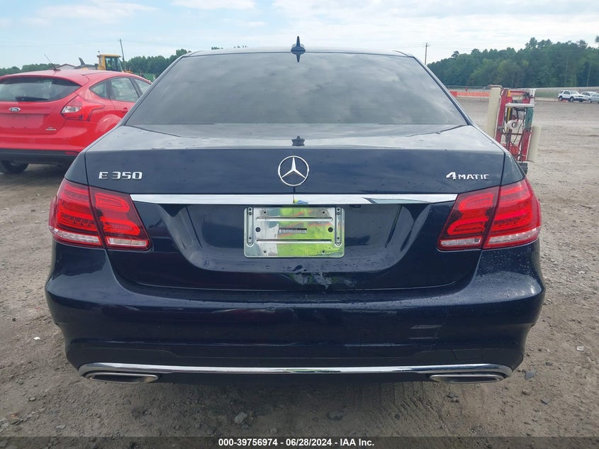 2014 MERCEDES-BENZ E 350 4MATIC - WDDHF8JB6EA999733