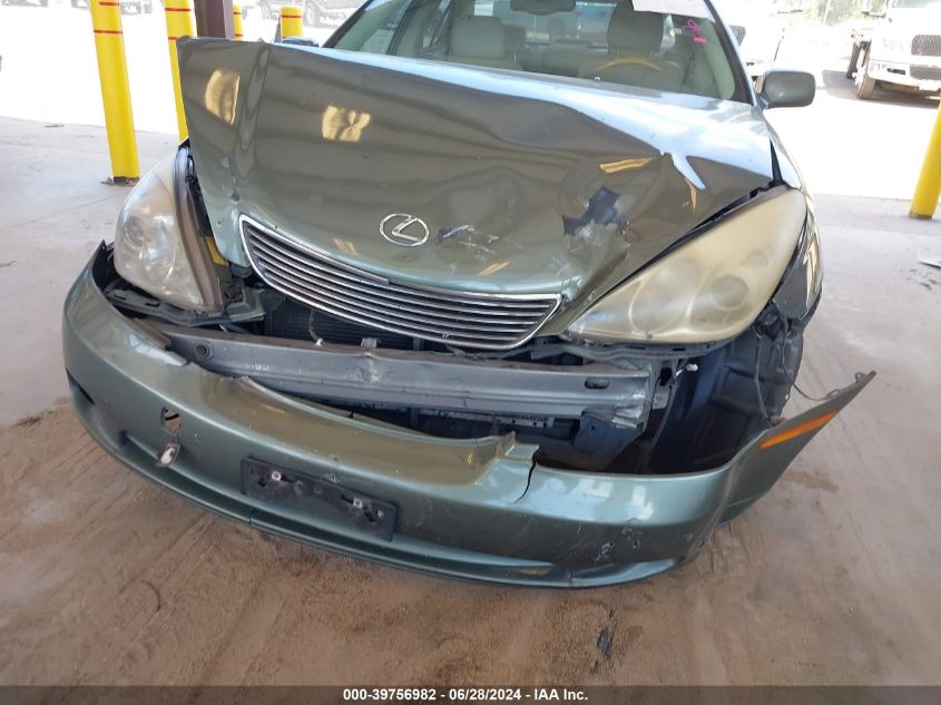 2005 Lexus Es 330 VIN: JTHBA30G155080888 Lot: 39756982