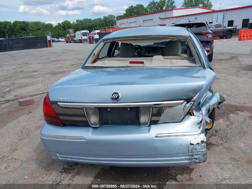 2006 Mercury Grand Marquis Ls VIN: 2MEHM75V56X646406 Lot: 39756985