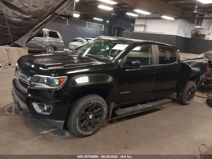 2016 Chevrolet Colorado Lt VIN: 1GCGTCE33G1163840 Lot: 39756986