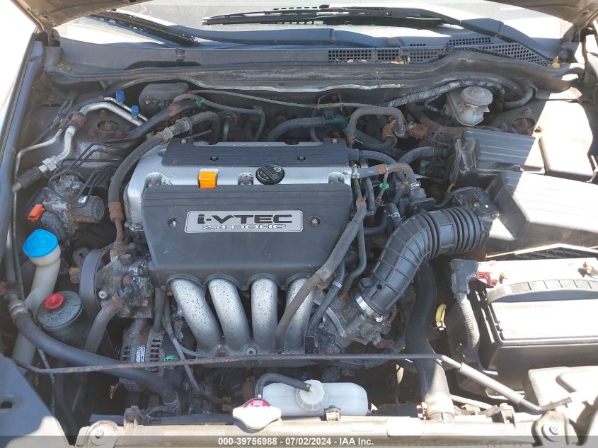 2006 Honda Accord 2.4 Ex VIN: 1HGCM568X6A102597 Lot: 39756988