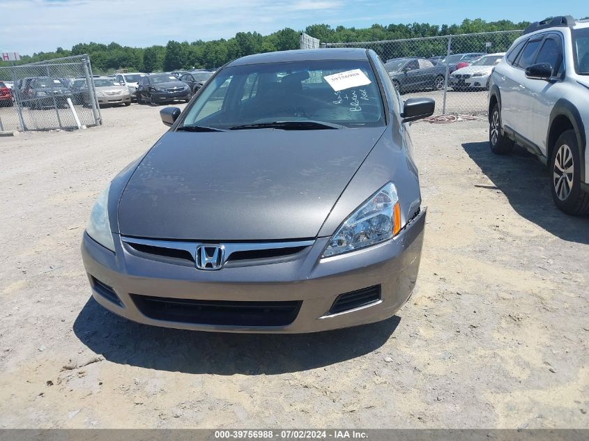 2006 Honda Accord 2.4 Ex VIN: 1HGCM568X6A102597 Lot: 39756988