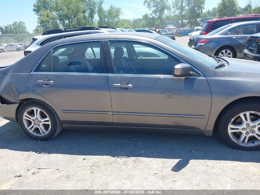 2006 Honda Accord 2.4 Ex VIN: 1HGCM568X6A102597 Lot: 39756988