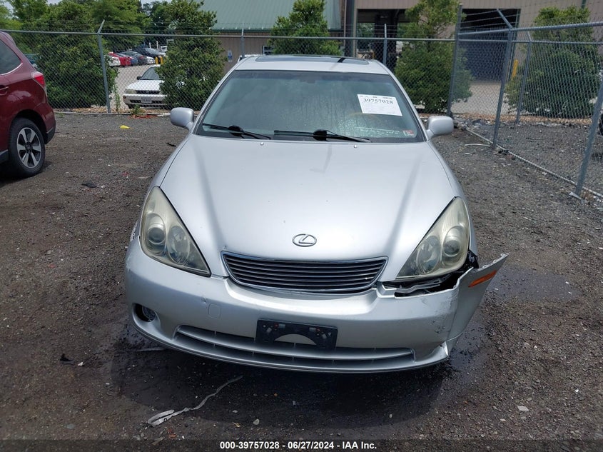 2006 Lexus Es 330 VIN: JTHBA30G965144189 Lot: 39757028