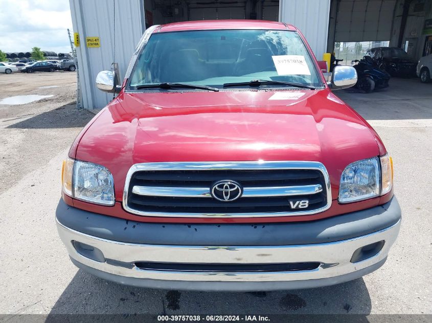 2002 Toyota Tundra Sr5 V8 VIN: 5TBRT34162S224997 Lot: 39757038