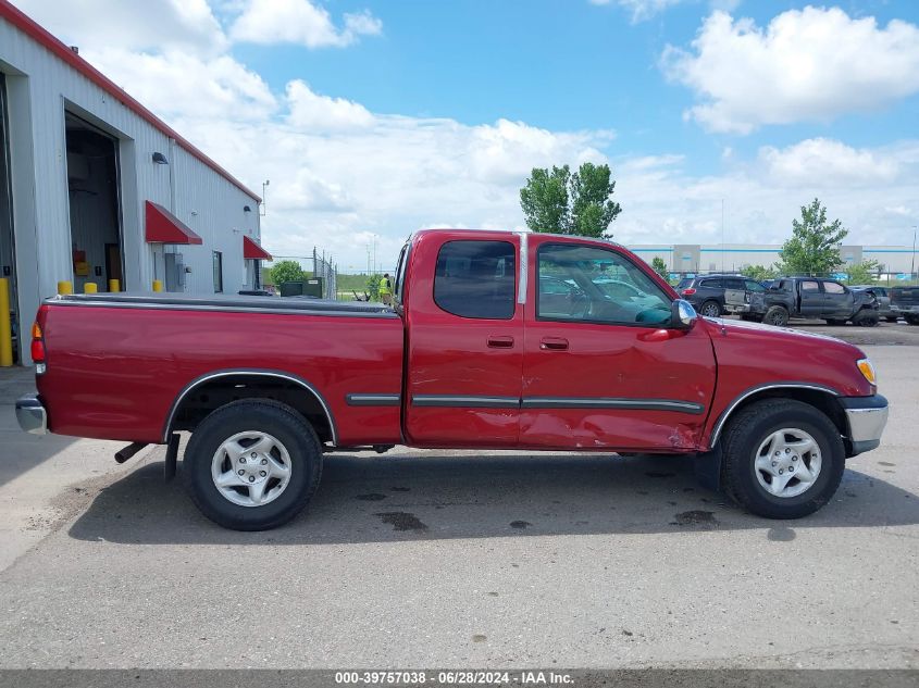 2002 Toyota Tundra Sr5 V8 VIN: 5TBRT34162S224997 Lot: 39757038