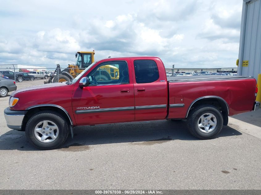 2002 Toyota Tundra Sr5 V8 VIN: 5TBRT34162S224997 Lot: 39757038