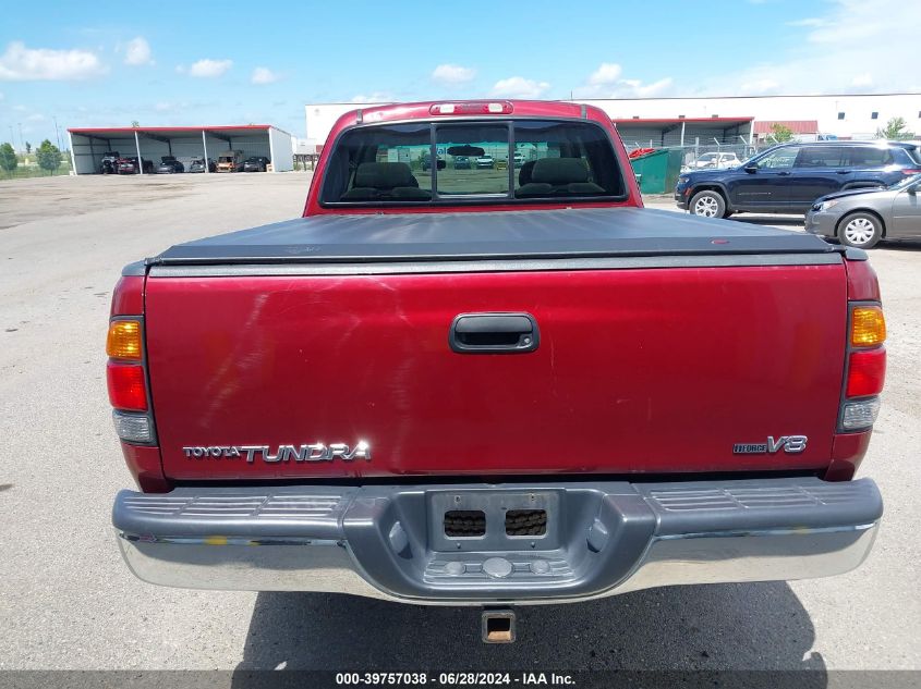 2002 Toyota Tundra Sr5 V8 VIN: 5TBRT34162S224997 Lot: 39757038