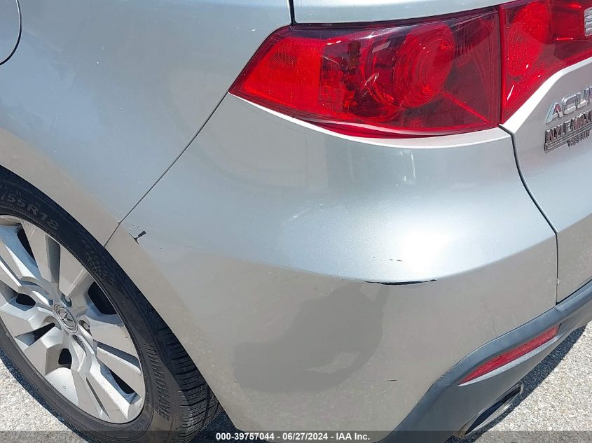 2010 Acura Rdx VIN: 5J8TB2H57AA003400 Lot: 39757044