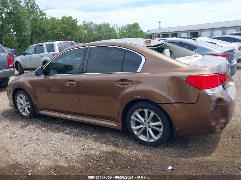 2013 Subaru Legacy 2.5I Limited VIN: 4S3BMCK67D3045375 Lot: 39757059