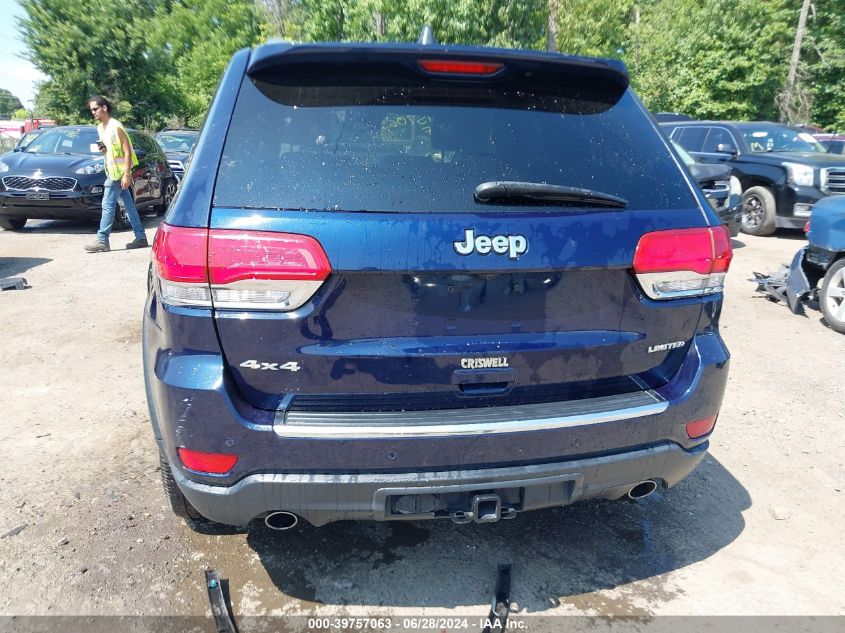 2018 Jeep Grand Cherokee Limited 4X4 VIN: 1C4RJFBT9JC276725 Lot: 39757063