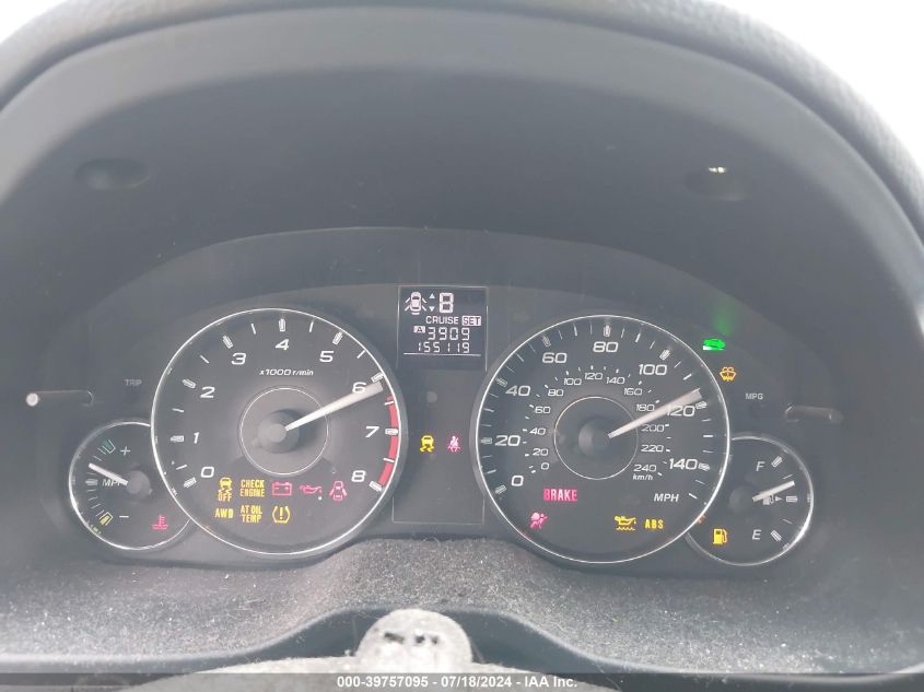 2011 Subaru Outback 2.5I Premium VIN: 4S4BRBGCXB3425635 Lot: 39757095