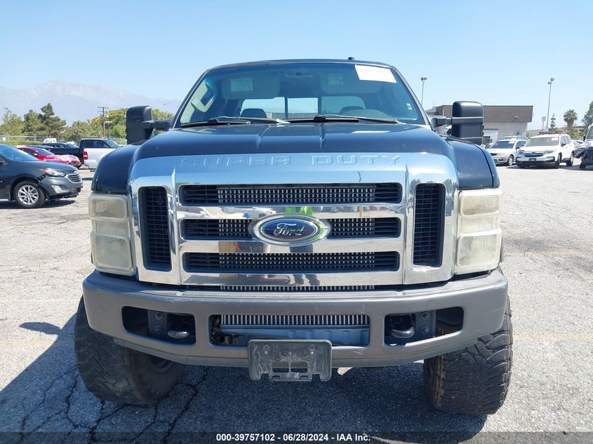 2008 Ford F250 Super Duty VIN: 1FTSW21R08EA64019 Lot: 39757102