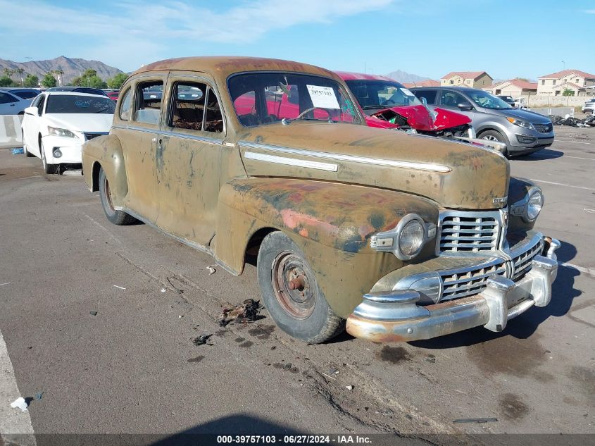 1947 Lincoln Zephyr Base (100B) VIN: 5EH735479 Lot: 39757103