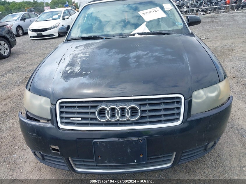 2004 Audi A4 3.0 VIN: WAUDT48H34K016694 Lot: 39757104