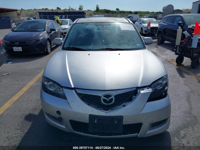 2007 Mazda Mazda3 I VIN: JM1BK12G071628552 Lot: 39757114