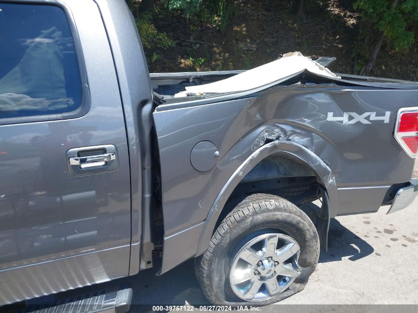 2013 Ford F-150 Lariat VIN: 1FTFW1EF7DFC03918 Lot: 39757122