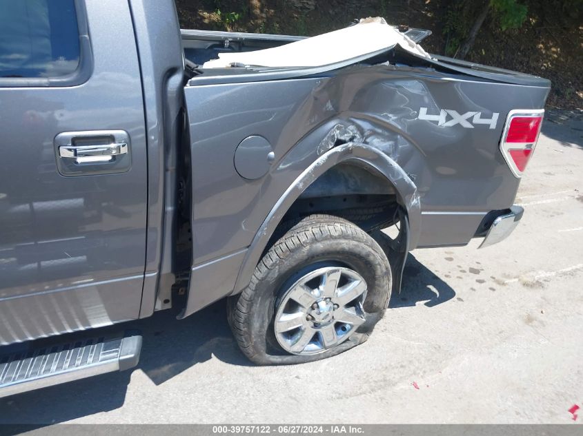 2013 Ford F-150 Lariat VIN: 1FTFW1EF7DFC03918 Lot: 39757122