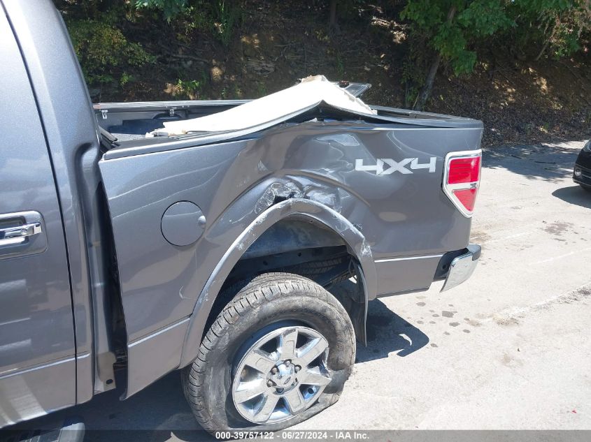 2013 Ford F-150 Lariat VIN: 1FTFW1EF7DFC03918 Lot: 39757122