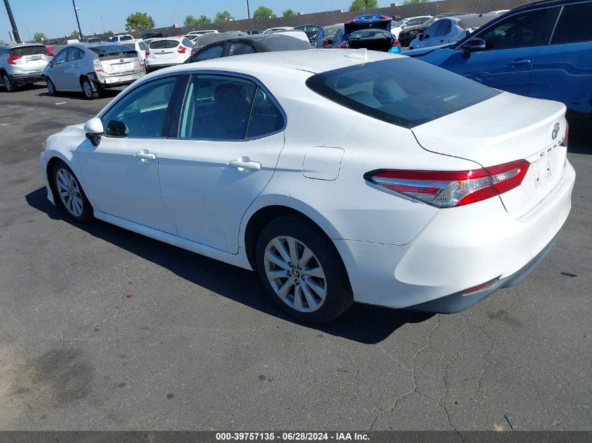 2020 Toyota Camry Le VIN: 4T1C11AK4LU504317 Lot: 39757135