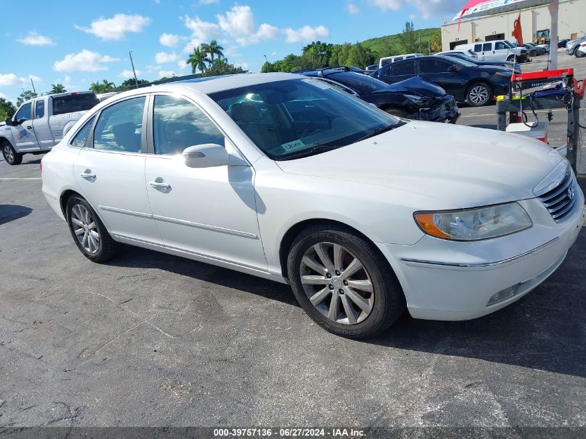 2009 Hyundai Azera Limited VIN: KMHFC46F99A374503 Lot: 39757136