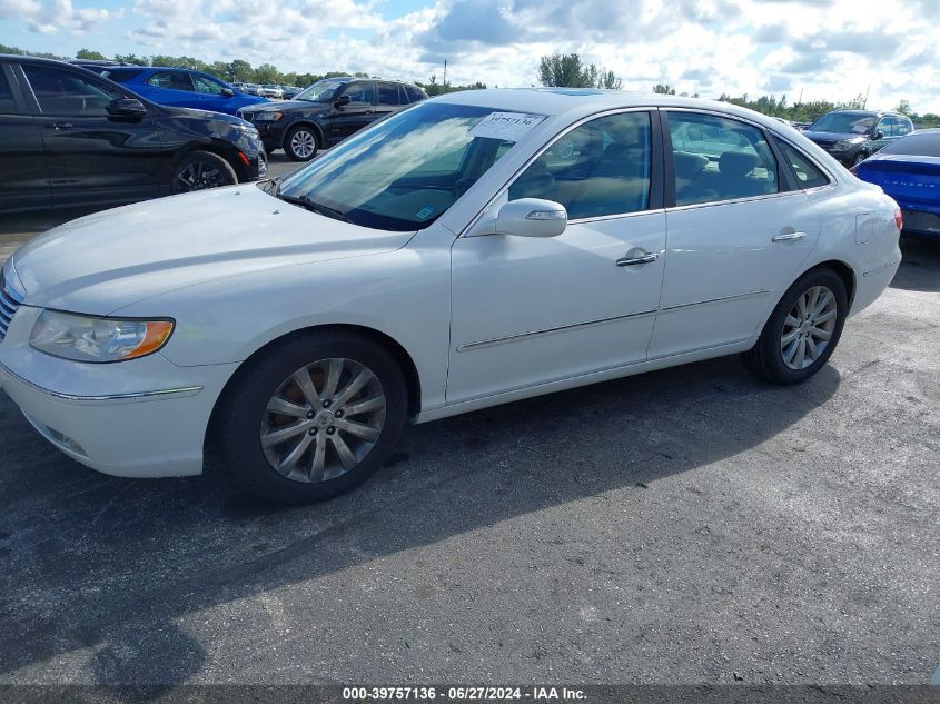 KMHFC46F99A374503 | 2009 HYUNDAI AZERA