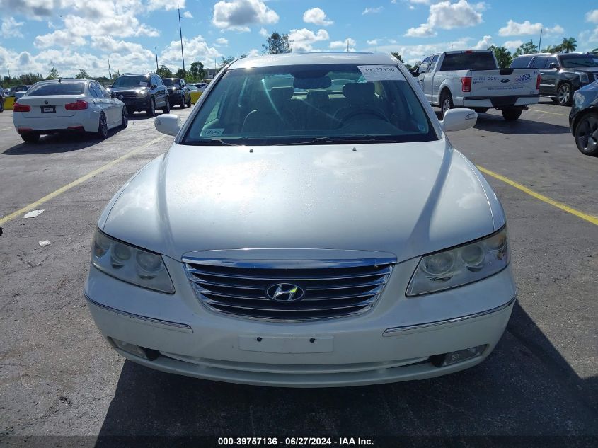 2009 Hyundai Azera Limited VIN: KMHFC46F99A374503 Lot: 39757136