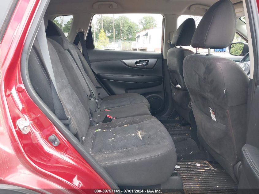 2015 Nissan Rogue S VIN: KNMAT2MV4FP530937 Lot: 39757141