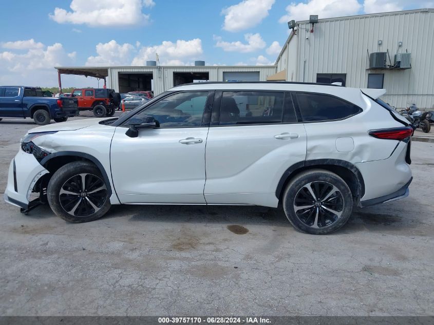 5TDLZRAH0MS050881 2021 Toyota Highlander Xse