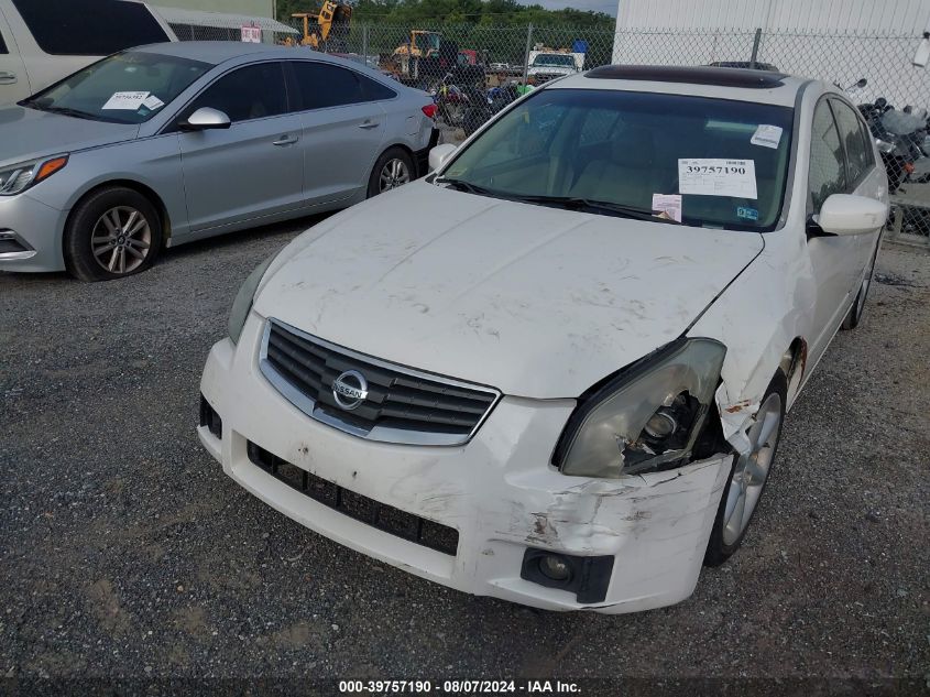 2008 Nissan Maxima 3.5 Se VIN: 1N4BA41E38C828048 Lot: 39757190