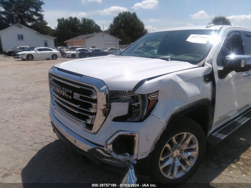 2021 GMC Sierra 1500 4Wd Standard Box Slt VIN: 1GTU9DED1MZ203006 Lot: 39757198